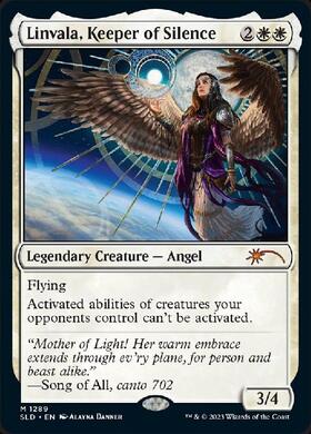 ROE)Linvala Keeper of Silence(F)/静寂の守り手、リンヴァーラ