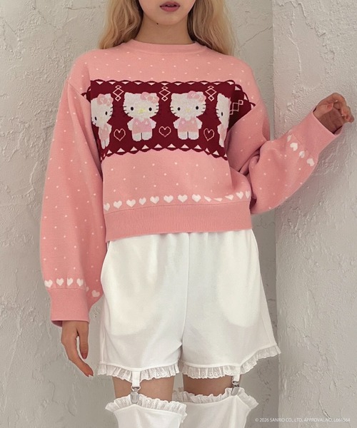 HELLO KITTY】NORDIC KNIT（ニット/セーター）｜sanrio（サンリオ）の