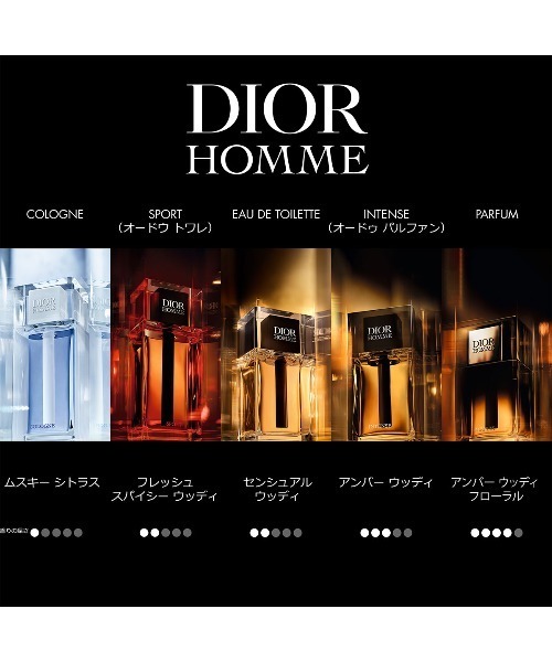 ディオール オム オードゥ トワレ（100mL）（香水）｜DIOR（ディオール