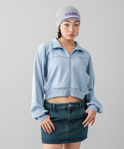 X-girl（エックスガール）の「COMPACT ZIP UP TOP（ジャージ）」 - WEAR
