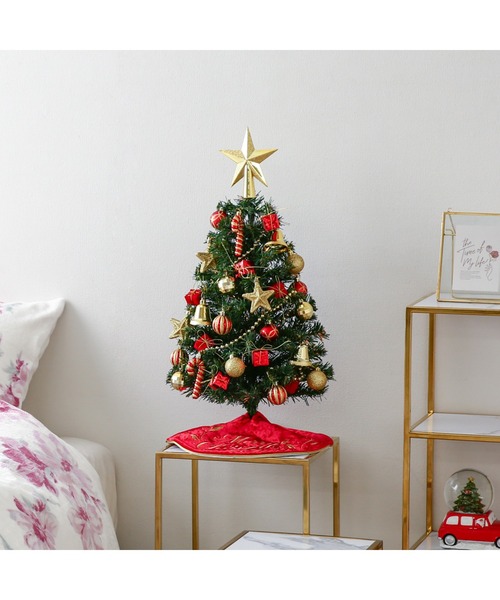 クリスマスツリー スターターセット 60cm グリーン（インテリア雑貨