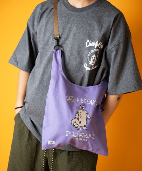 2WAY刺繍キャンバスショルダーHAVE A BREAK | ジムマスター（gym