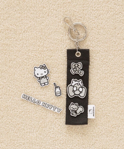 セール】【HELLO KITTY】ワッペンチャーム 246556（キーホルダー）｜Me