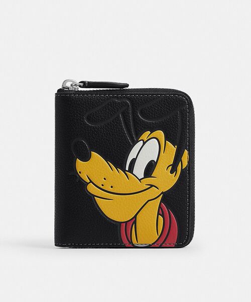 DISNEY X COACH】ジップ アラウンド コイン ウォレット / プルート