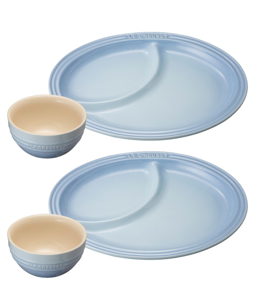 Le Creuset（ルクルーゼ）の「パステルレインボー スフィア・プレート