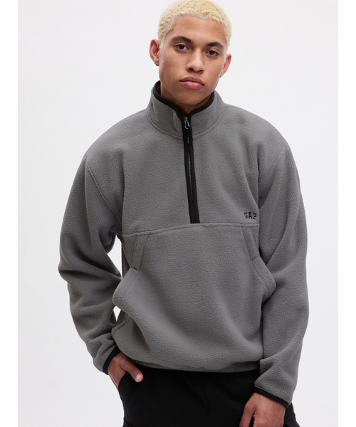 GAP（ギャップ）の「アークティックフリース ハーフジップアップ プル