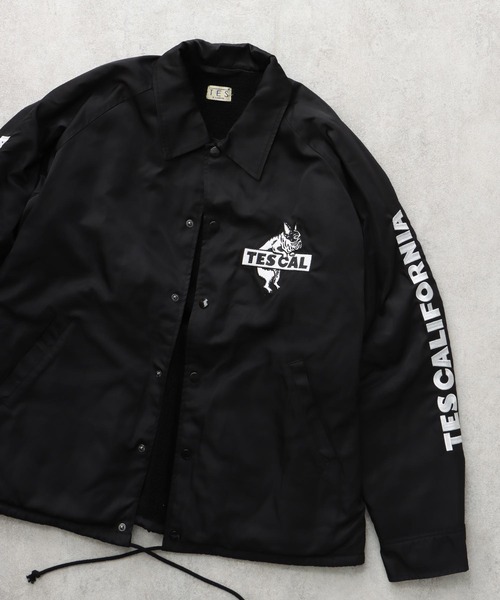 激レア The BONEZ 裏ボア コーチジャケット 防寒 ブラック 黒 XL 新品