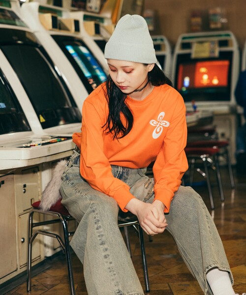 セール】PIKO × FREAK'S STORE/ピコ 別注 ビッグロゴ ロンT（Tシャツ