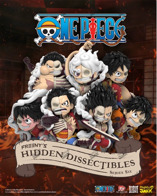 フィギュア】Mighty Jaxx ワンピース Freeny's Hidden Dissectibles