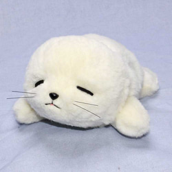 アザラシの赤ちゃんアザラシの赤ちゃん・ぬいぐるみ 羊毛フエルト製品