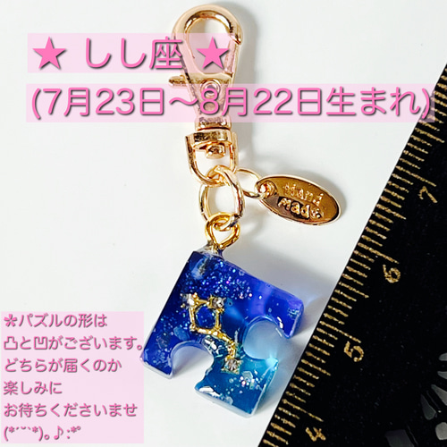 選べる12星座チャーム付き ✿︎ シマエナガちゃん ✿︎ シャカシャカ