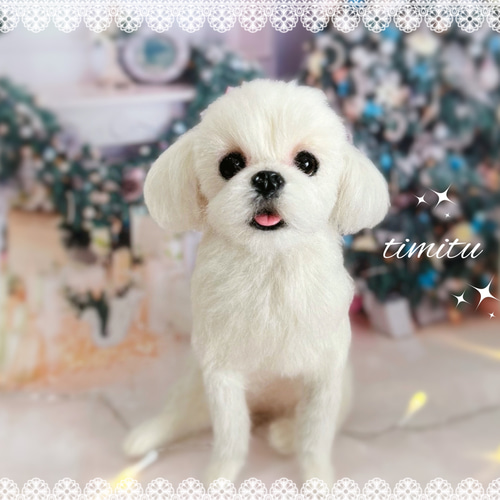 ◇こちらはサンプル画像になります◇羊毛フェルト♡ 愛犬 オーダー