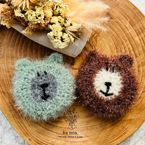 スセミ・韓国たわしセット(ベアB) その他キッチン小物 ka noa. 通販