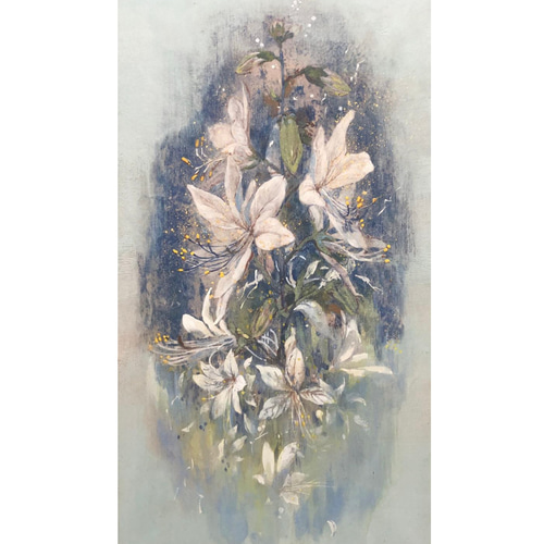 原画 日本画「流転」岩絵 岩絵具 絵画 chuovhuo 通販 16527497｜Creema