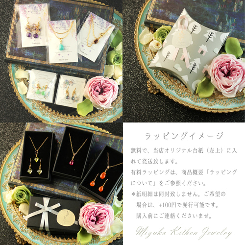 選べる/希少宝石】フォッシルコーラル クセ強め 耳飾り ピアス（フック