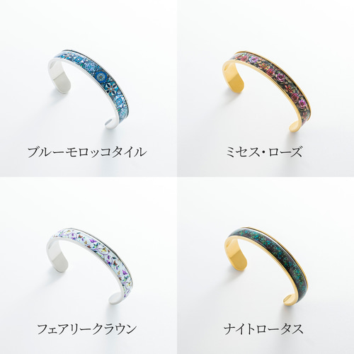 天然貝 螺鈿アート ☆ バングル 【デザイン20種類から選べる】 ギフト
