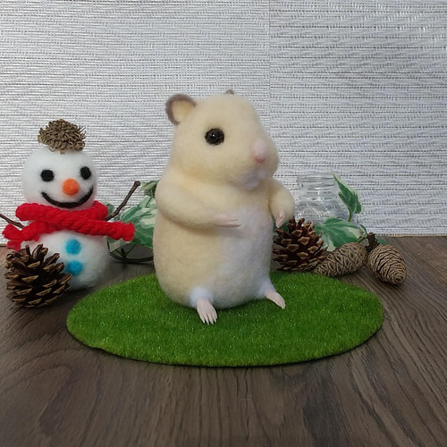キンクマハムスター 羊毛フェルト 羊毛フェルト Sleeping forest 通販