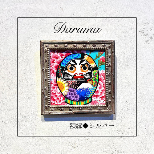 だるまの絵 原画 選べる額縁3色 ダルマ daruma 絵画 inabayuka 通販