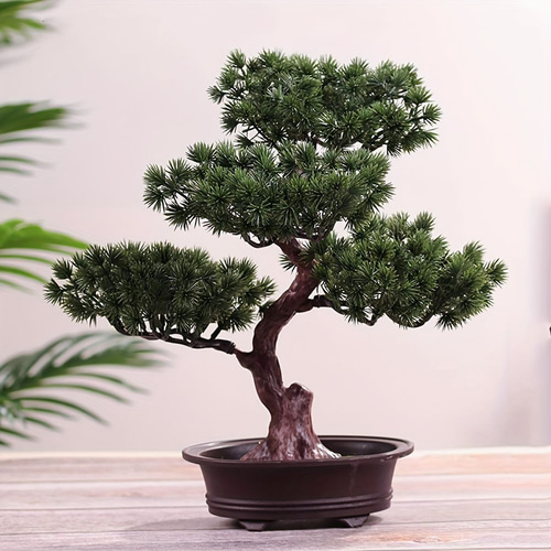 松 盆栽 人工盆栽 飾り盆栽 フェイクグリーン 人工観葉植物 a-396 盆栽