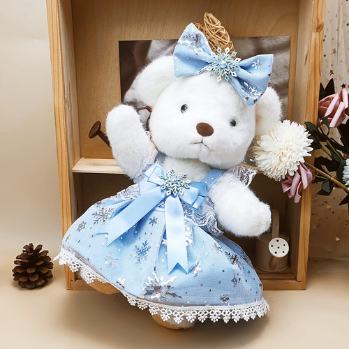 50cmステラルー コスチューム ぬいぐるみ服 ブループリンセスドレス