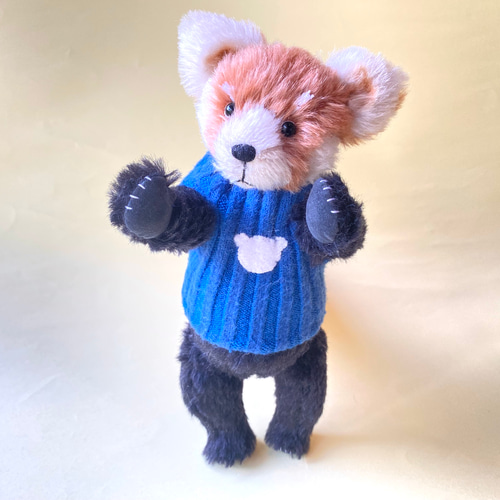 国内作家様 テディベア ぬいぐるみ レッサーパンダ 国内作家様