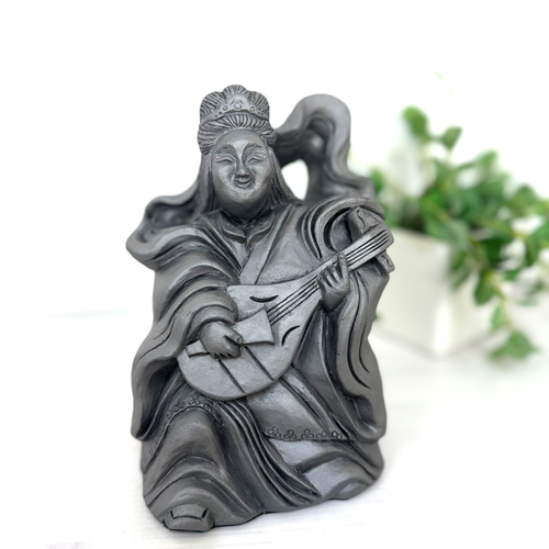 三州鬼瓦工芸品 七福神「弁天様」 その他置物 鬼師kumi 通販 18546938
