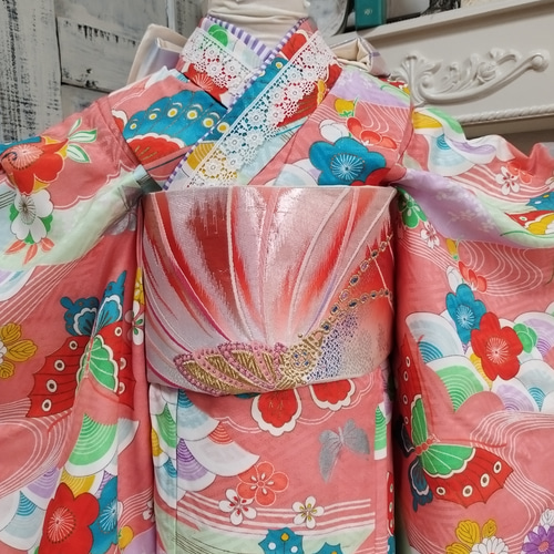 だらりの帯 作り帯 七五三 ハーフ成人式 和装小物（帯・半襟） SHINO