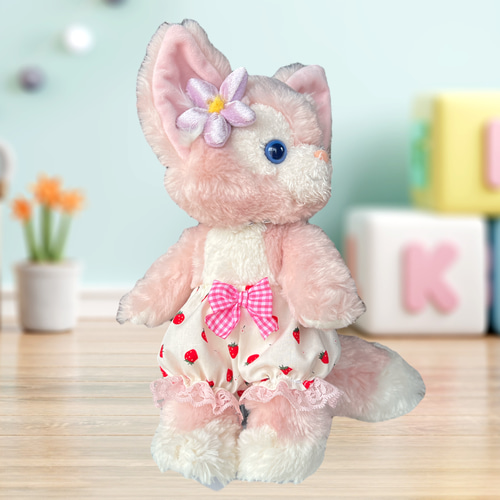 いちごのパンツ リーナベル ポシェットサイズ ぬいぐるみ handmade ま