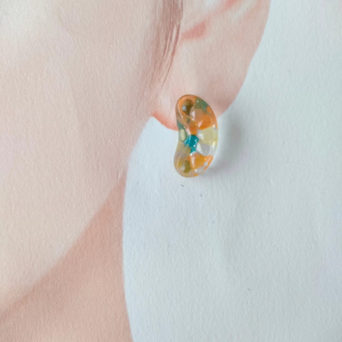 レトロポップドロップキャンディ 〗 ピアス イヤリング レジン