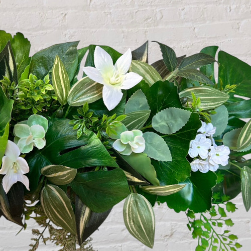 光触媒 人工観葉植物 ウォールグリーン フェイクグリーン 壁掛け203080