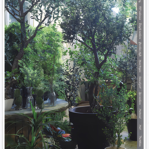 光触媒 人工観葉植物 ウォールグリーン フェイクグリーン ガジュマルコ