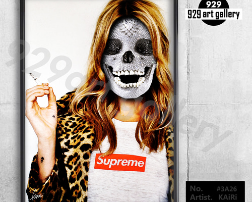SUPREME type☆オマージュアートインテリアポスター＃326☆ボックス