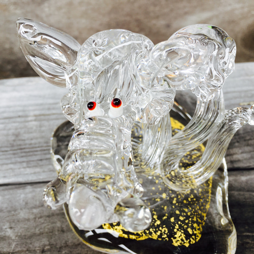 白龍』/ガラスの龍/オブジェ/縁起物 その他置物 YUGEN GLASS 通販