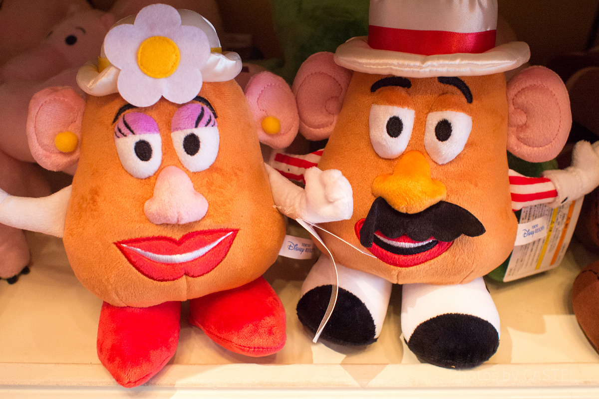 ミスター・ポテトヘッド＆ミセス・ポテトヘッドぬいぐるみ| キャステル