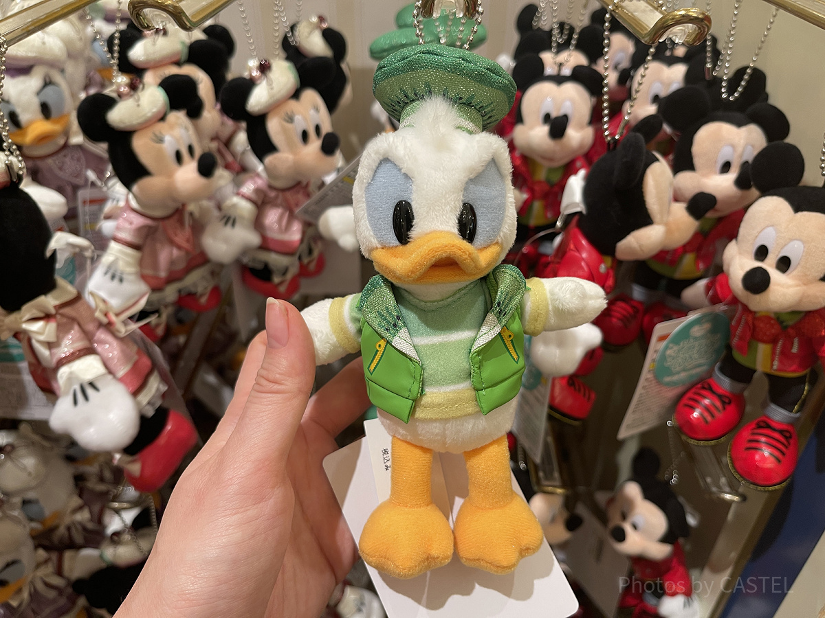 ドナルドぬいぐるみバッジ(パルパルーザ第3弾グッズ)| キャステル