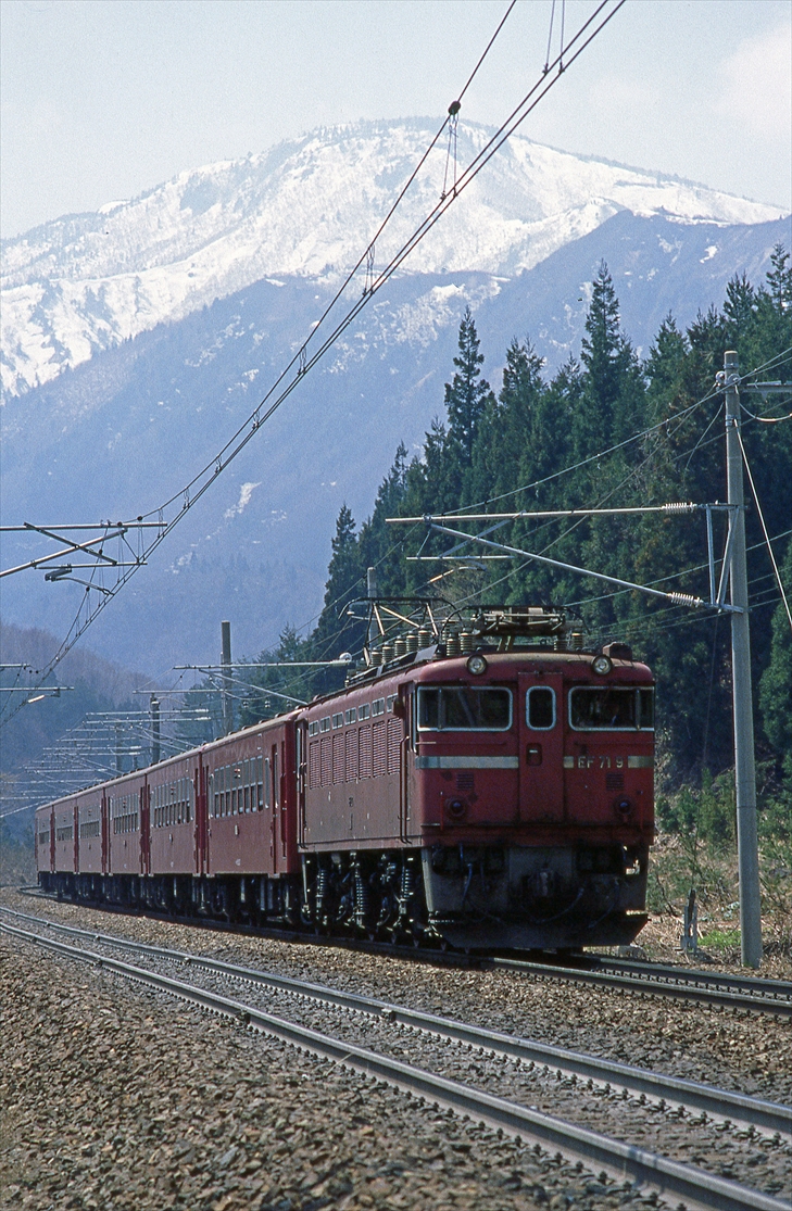 40年前の奥羽本線 板谷峠（S57.4.25）: 昭和の記憶と復活蒸機