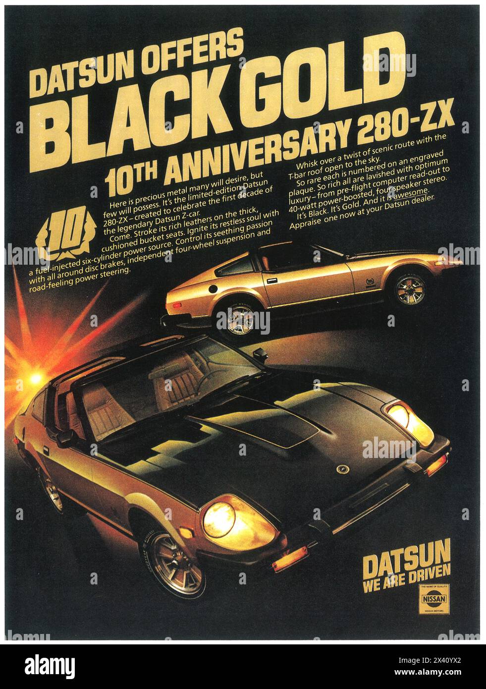 Nissan datsun 280zx hi-res stock photography and images - Alamy