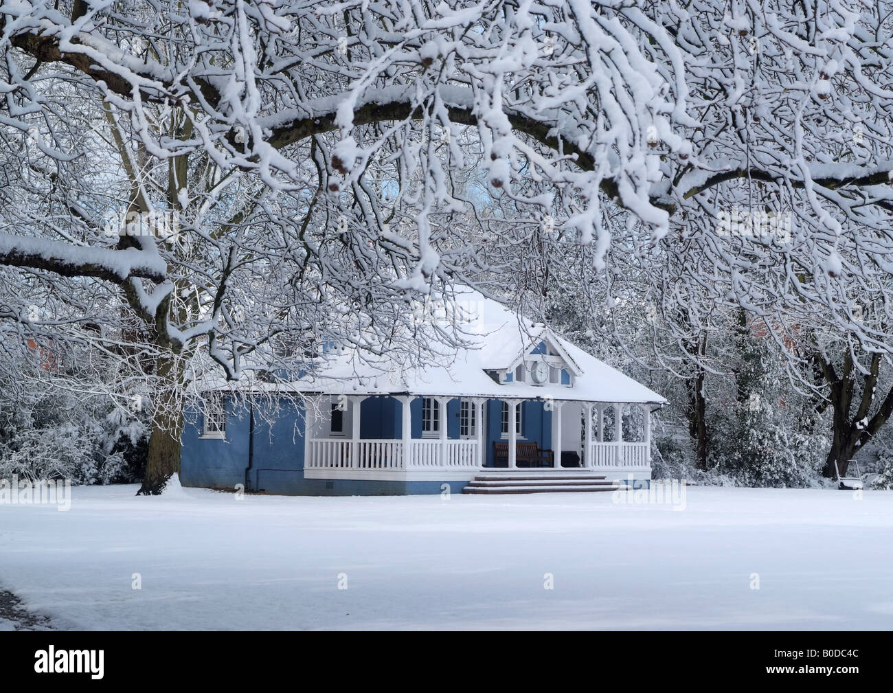 Worcester is covered in snow hi-res stock photography and images