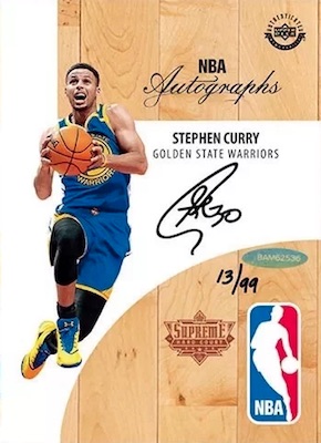 2018 Upper Deck Authenticated NBA Supreme Hard Court Checklist, Info