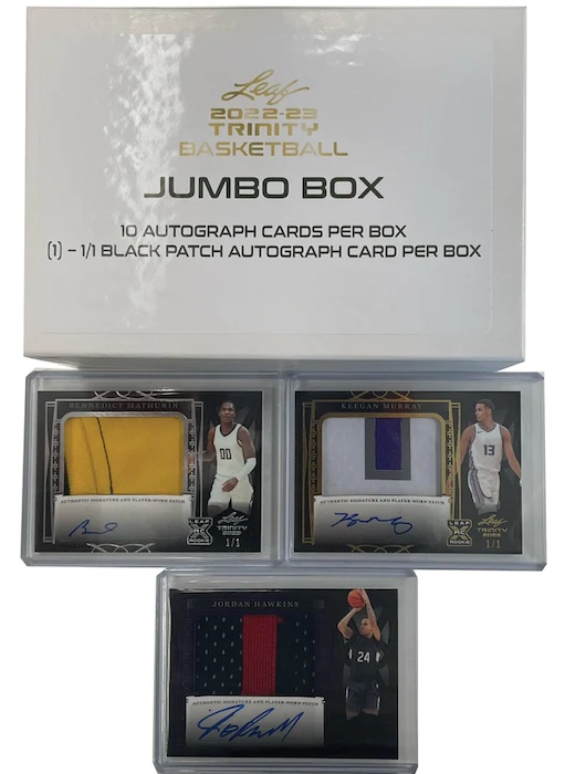 2022-23 Leaf Trinity Basketball Checklist, Set Info, Boxes, Reviews