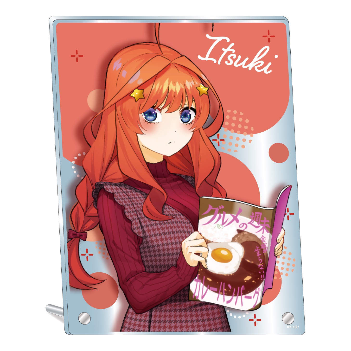 五等分の花嫁∬（読書）アクリルプレート 中野五月 | きゃにめ