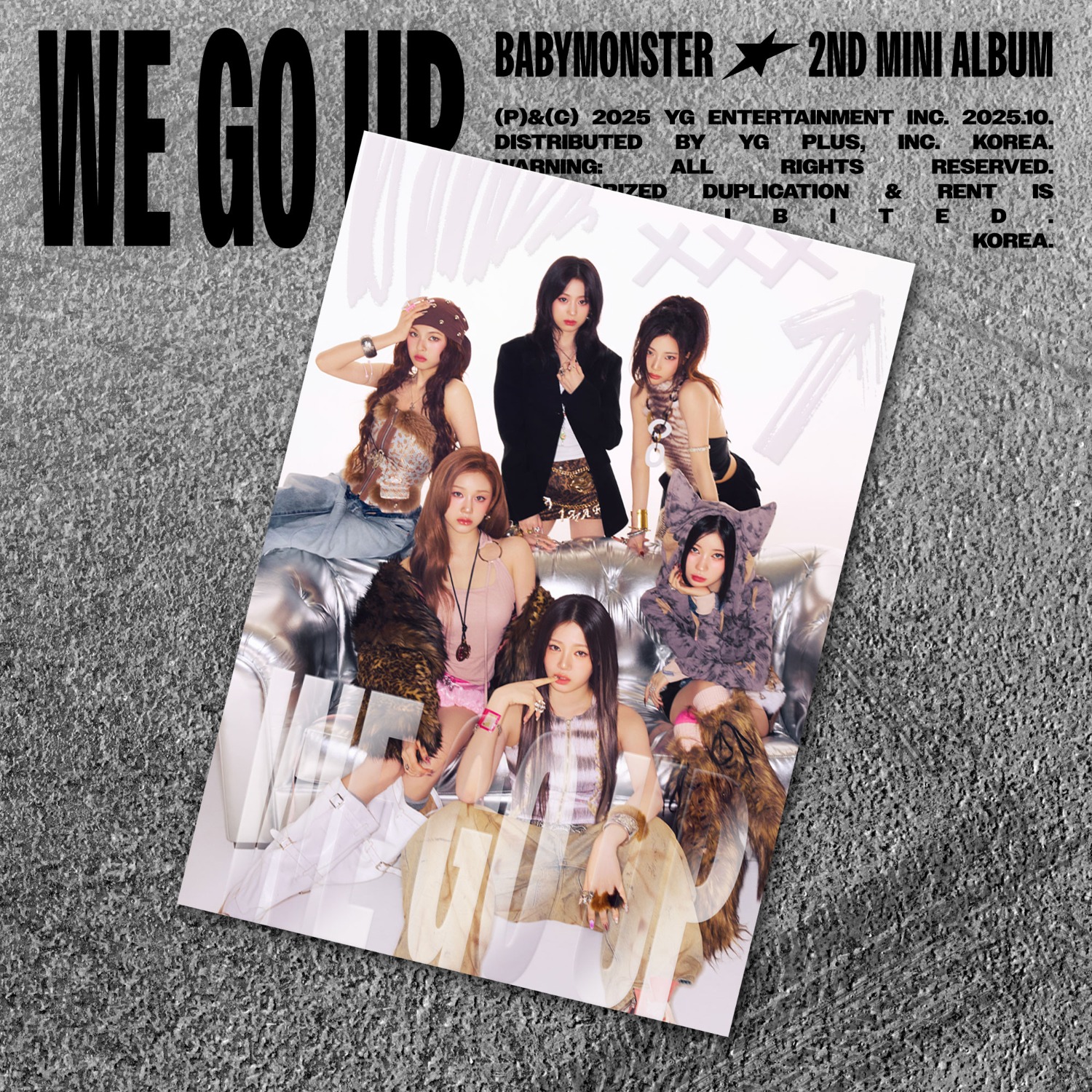 BABYMONSTER we go up サノク トレカ 事前収録 アヒョン BABYMONSTER