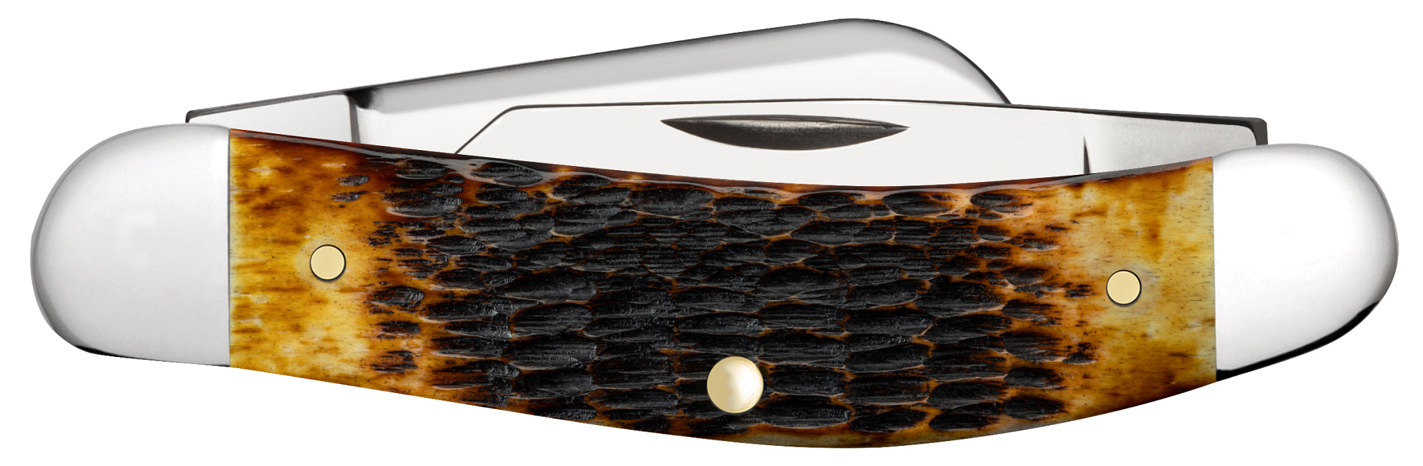 Case® | Rogers Jig Burnt Amber Bone CS Sowbelly – caseknives.com