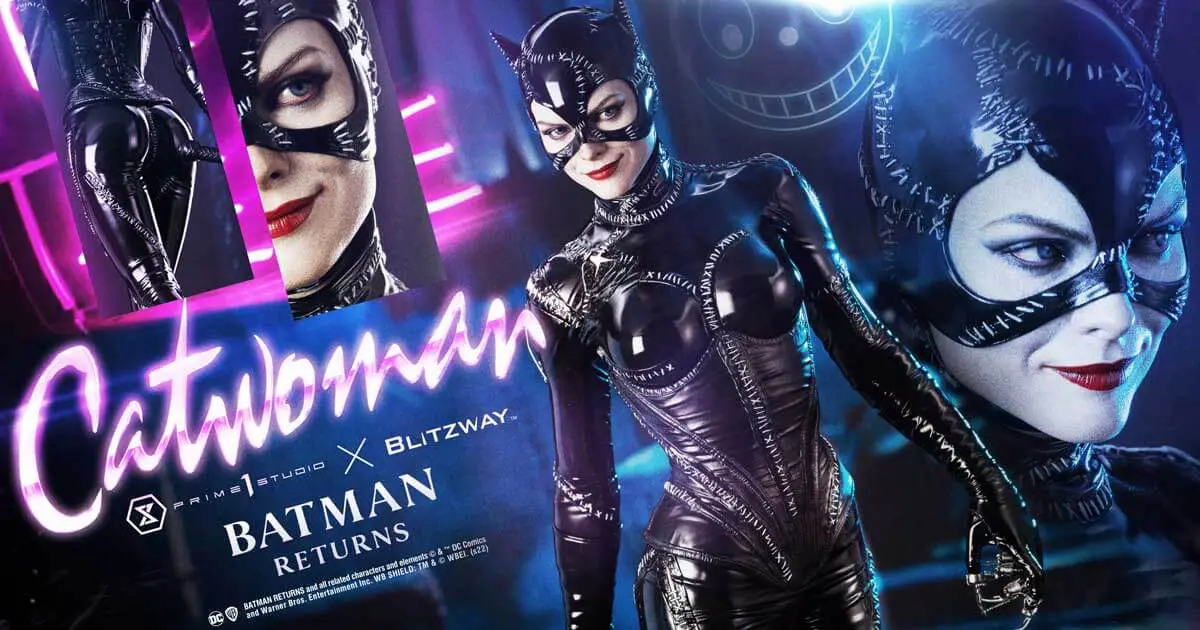 バットマンリターンズの妖艶な「キャットウーマン」が1/3サイズで