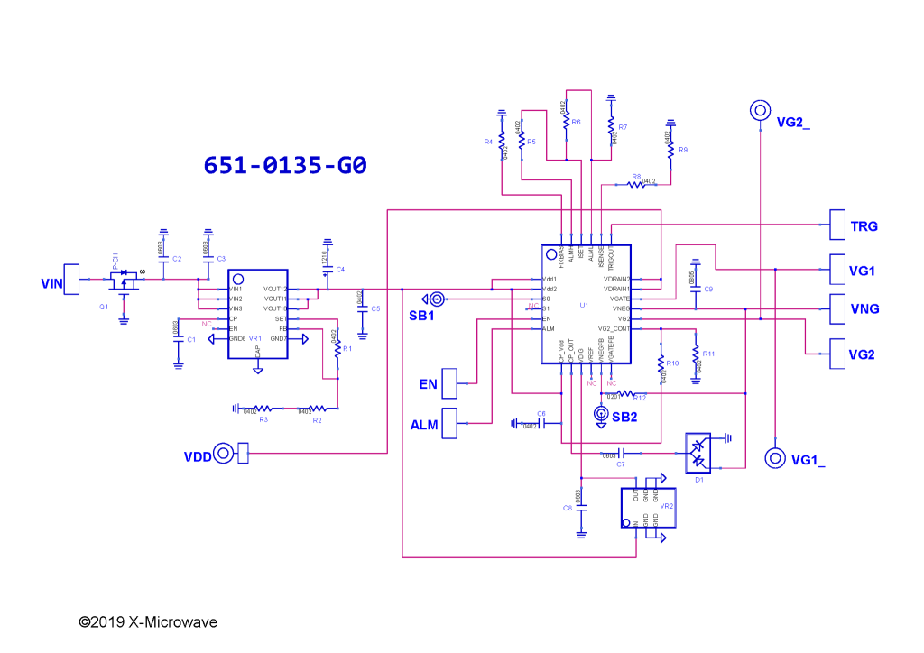 XM-A384-0804D-SP, HMC980LP4ESMT On X-Microwave, LLC