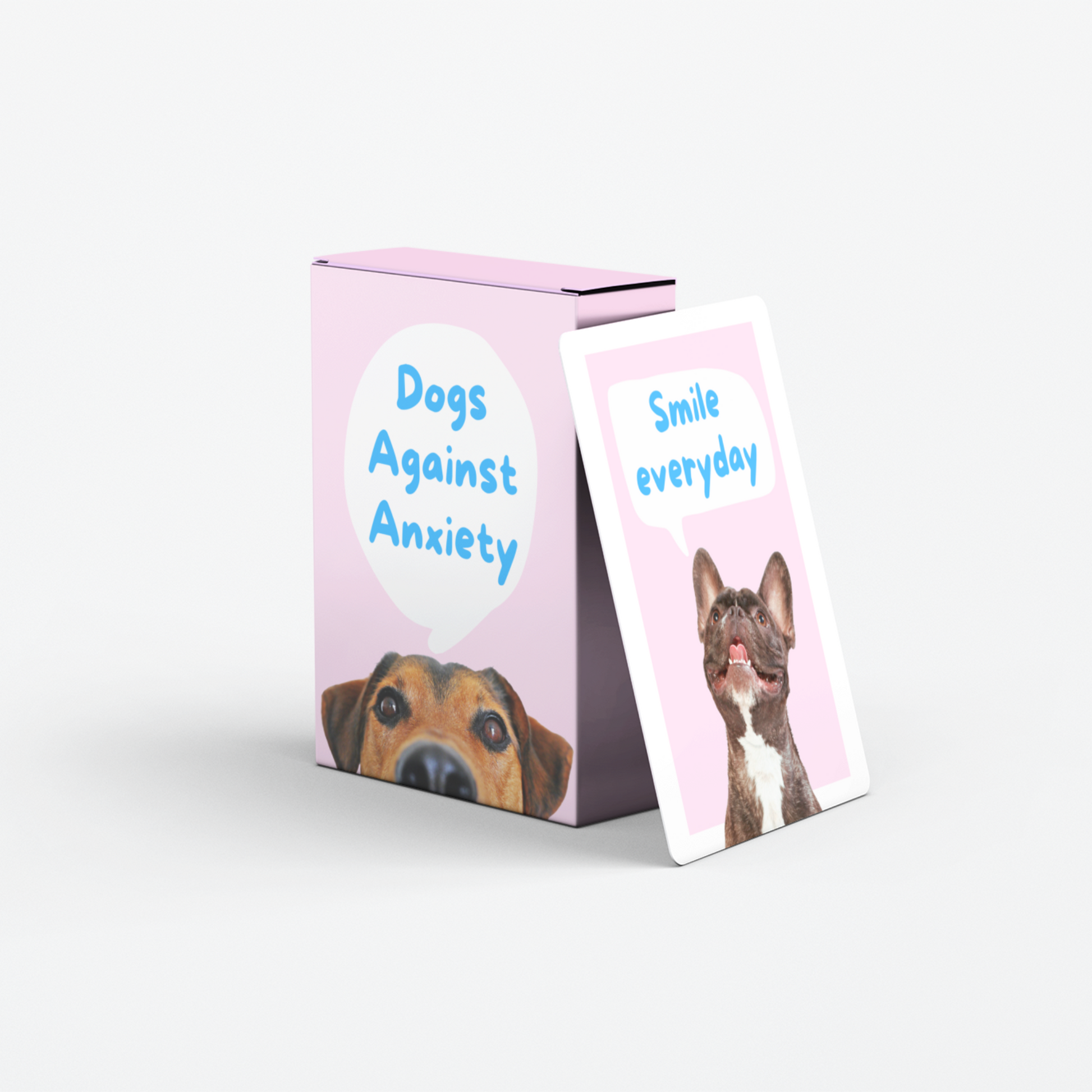 Dogs Against Anxiety – 50 Therapy Cards for Stress & Calming