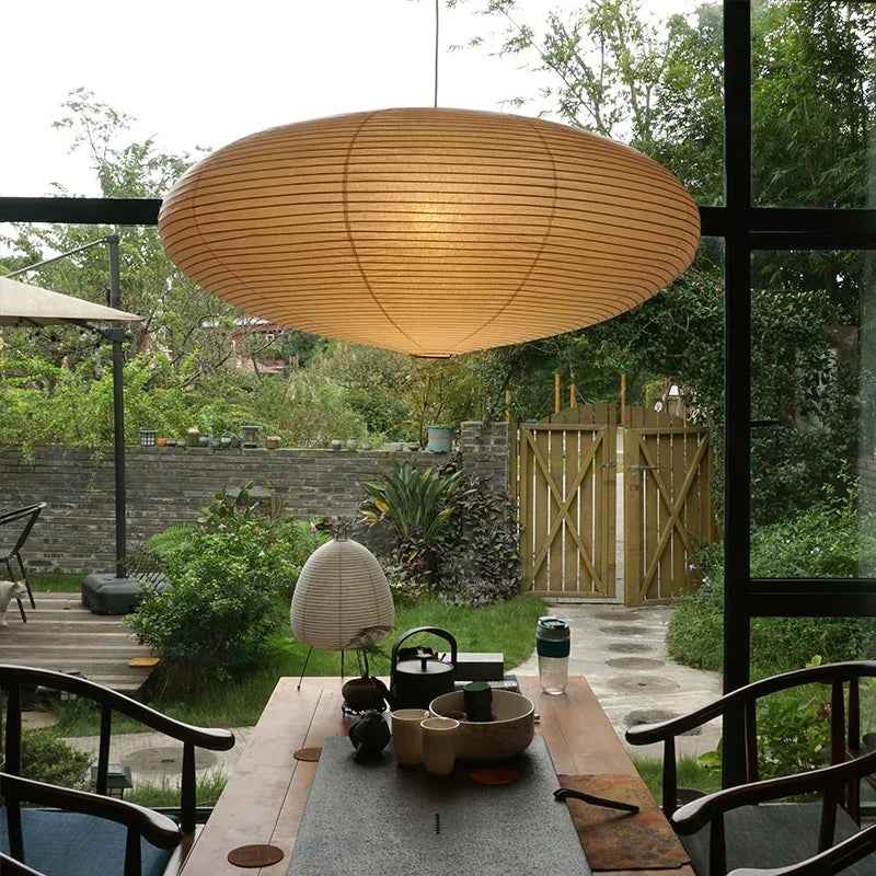 Akari 21A/15A Washi Paper Ceiling Lamp | Isamu Noguchi Light