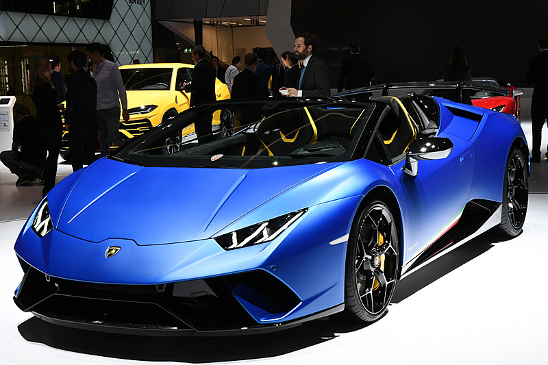 ジュネーブショー 2018】伊ランボルギーニ、最高速325km/hのオープン