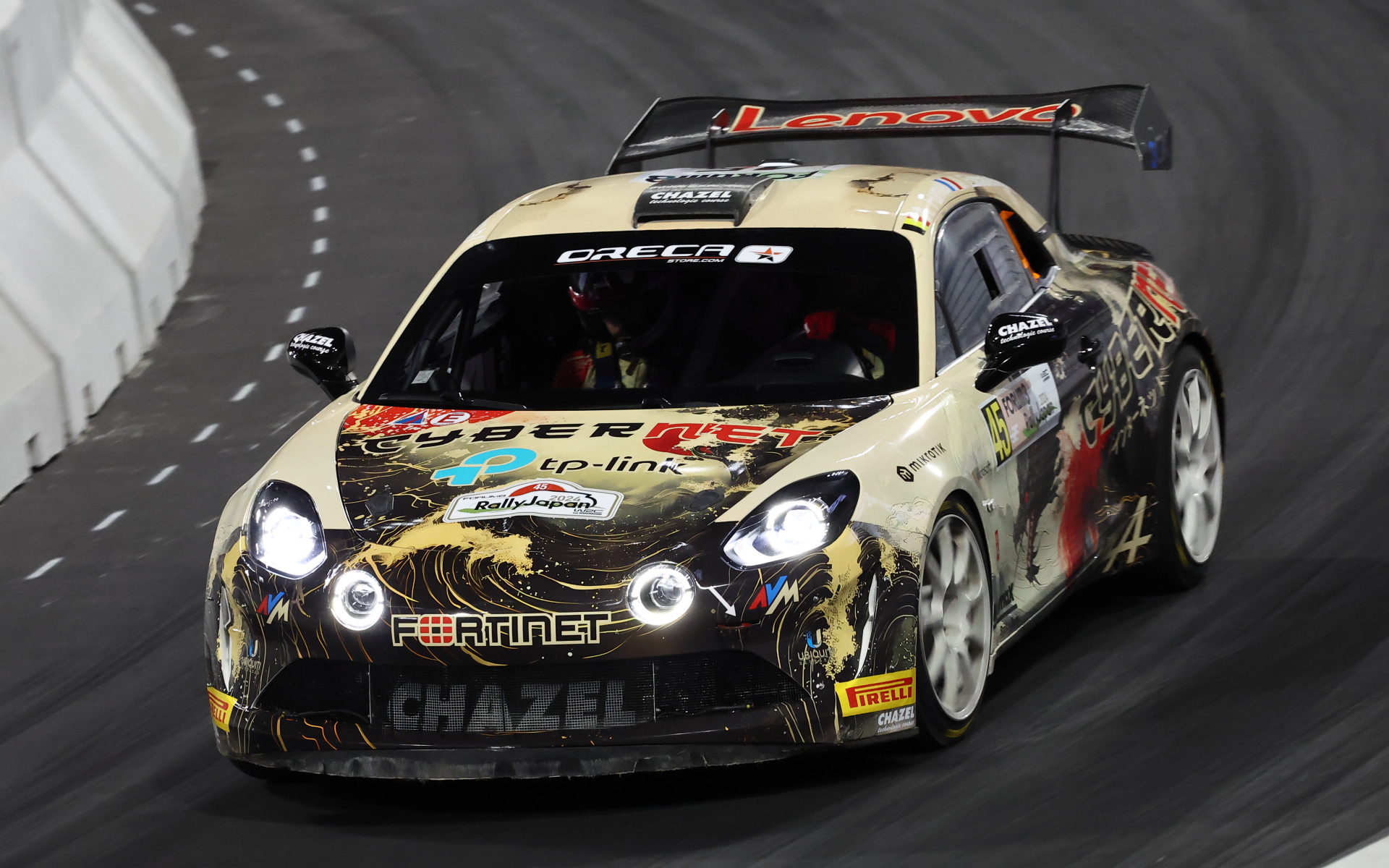 ラリージャパン2024に参戦する「アルピーヌ A110 R-GT」「ルノー