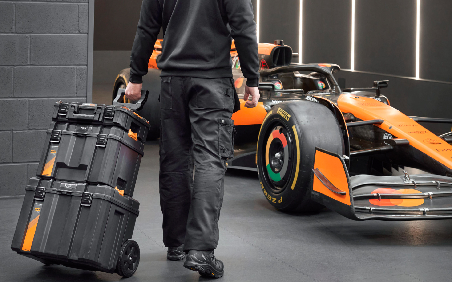 デウォルト、マクラーレンF1チームとコラボしたツールボックス3点